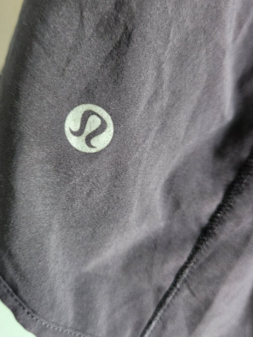 Lululemon Shorts Women's Black 2 Track That Short 5" Inseam Lined Gym Running - Picture 7 of 9